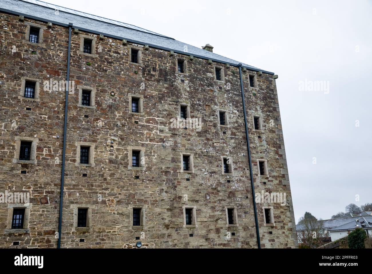 Exterior of The Bodmin Jail Hotel in Bodmin, Cornwall Stock Photo - Alamy