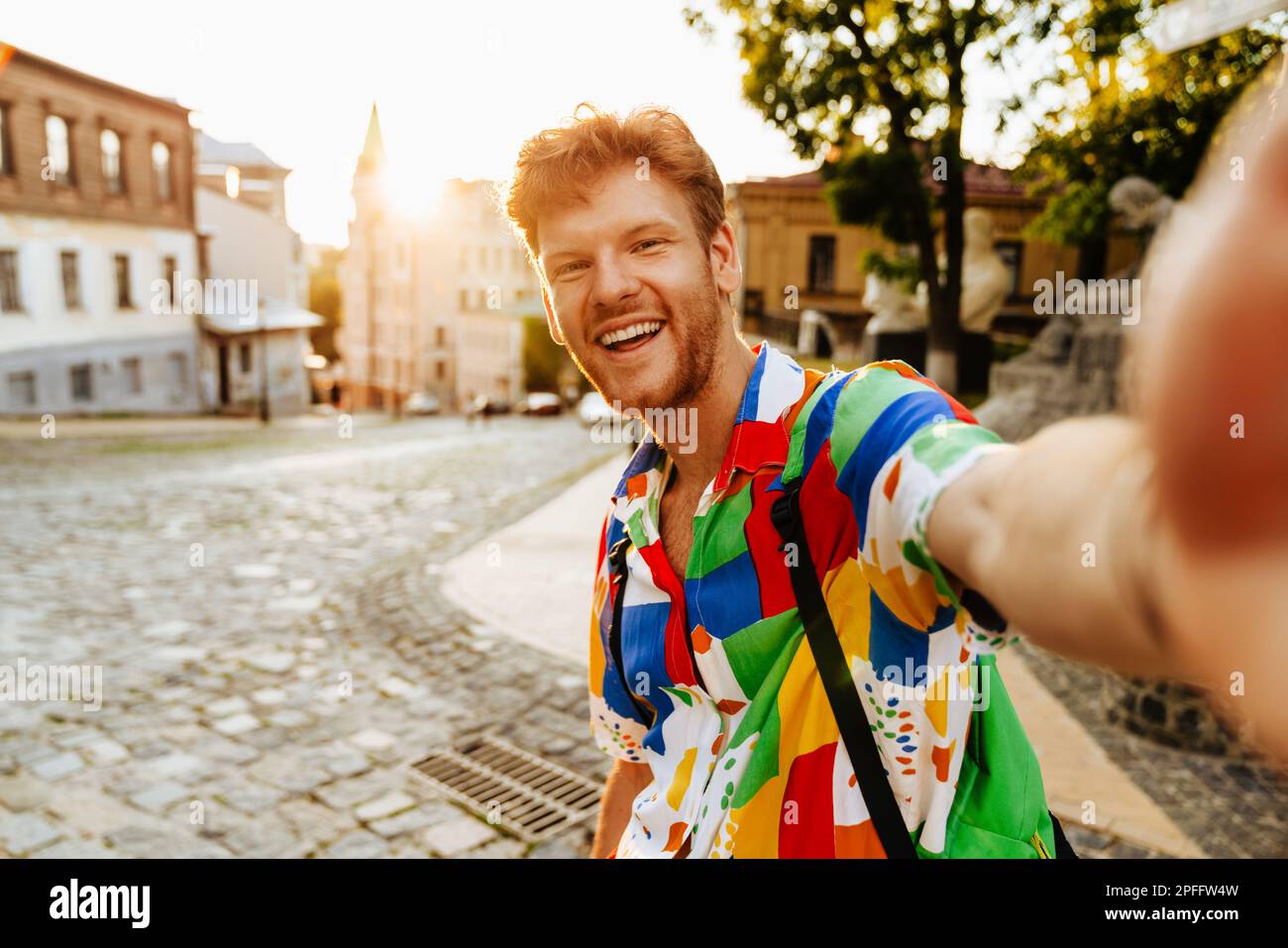 Handsome redhead man standing hi-res stock photography and images - Alamy