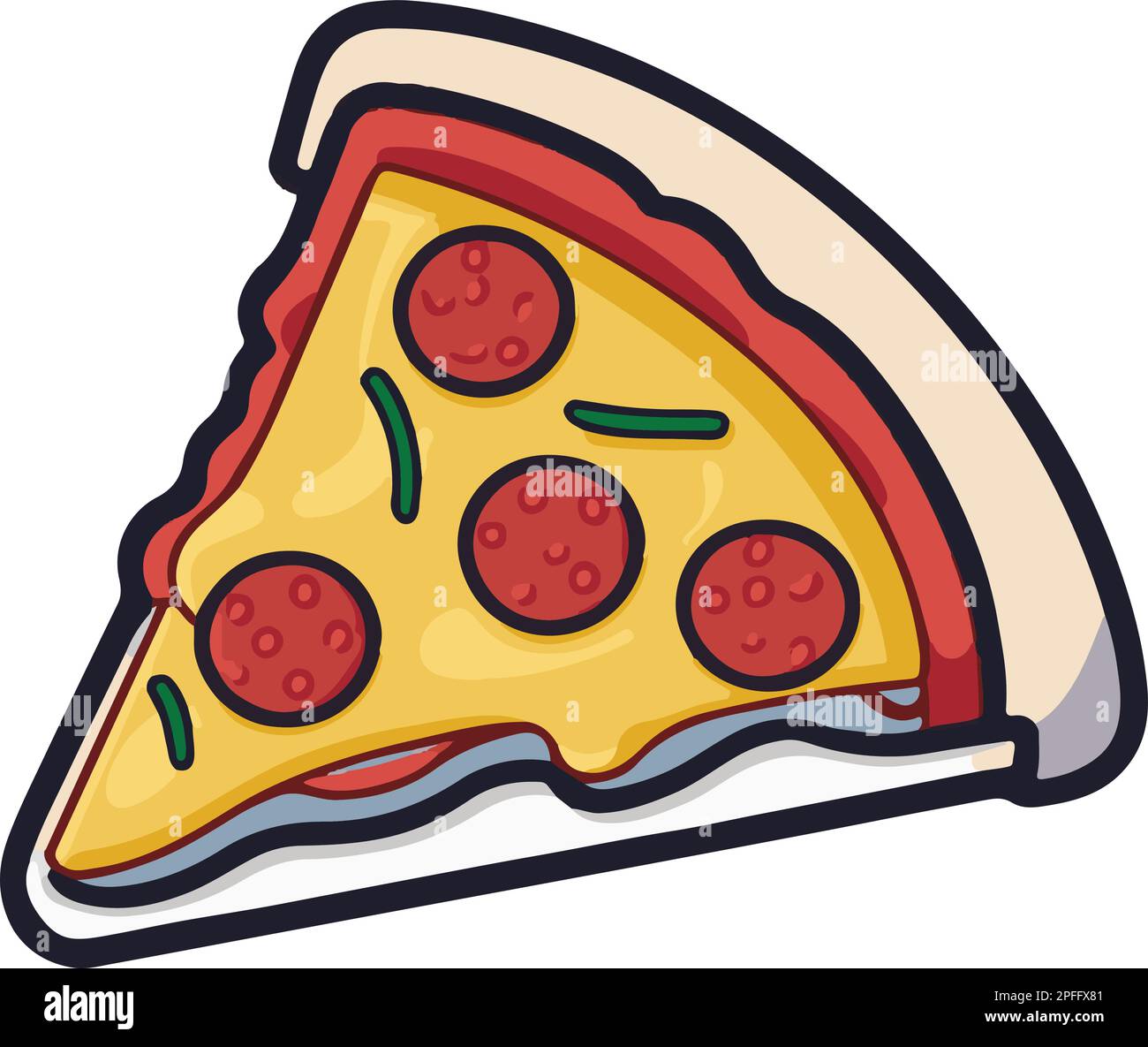 pepperoni pizza slice clip art