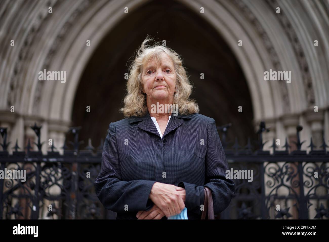 File photo dated 22/6/2021 of Joy Dove , the mother of Jodey Whiting, a housebound disabled woman who killed herself after her benefits were cut, has won a Court of Appeal bid for a fresh inquest into her daughte's death. Issue date: Friday March 17, 2023. Stock Photo