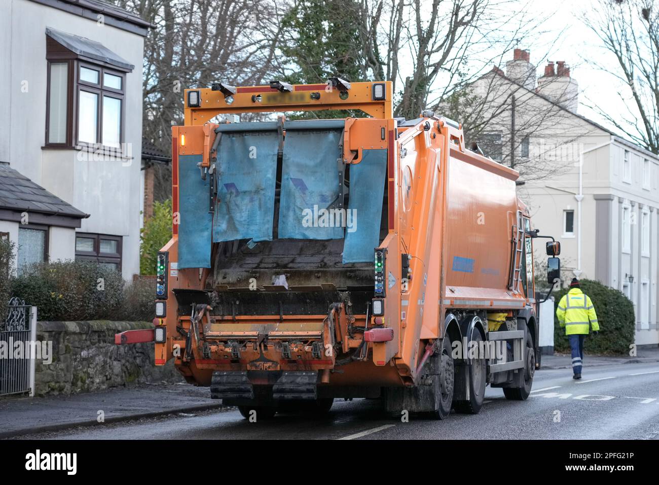 Bin Lorry UK Stock Photo Alamy