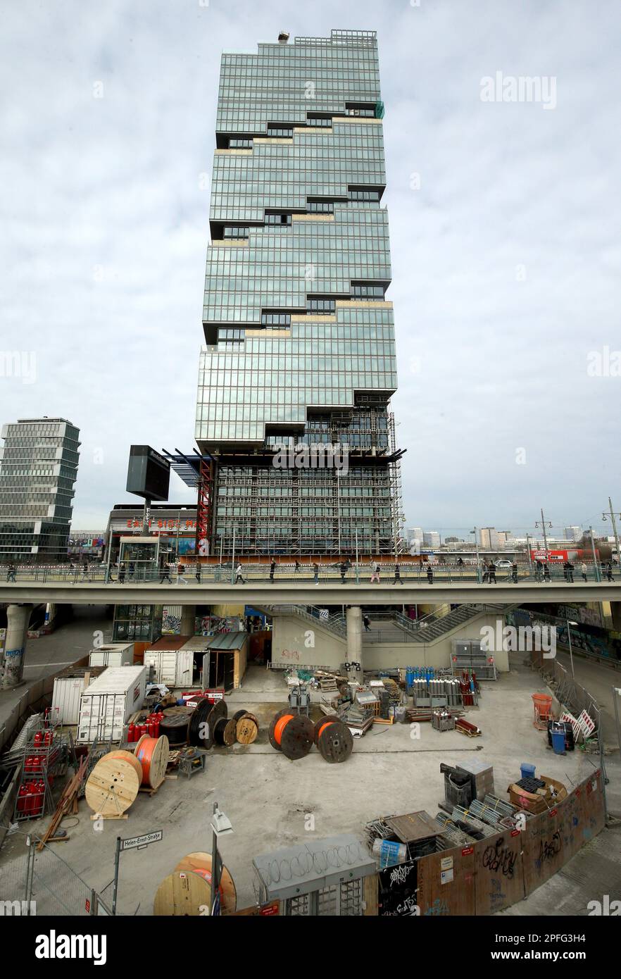 Berlin, Germany. 17th Mar, 2023. The EDGE East Side Berlin, at 142 ...