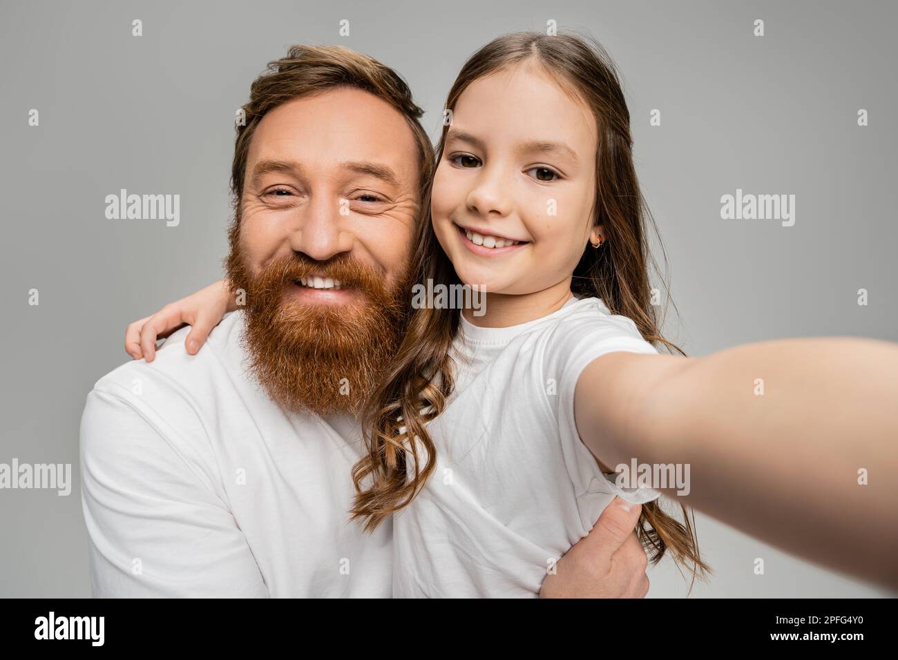 Cute preteen girl in t shirt hi-res stock photography and images - Alamy