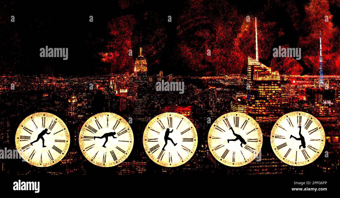 Time flies clock hands hi-res stock photography and images - Alamy