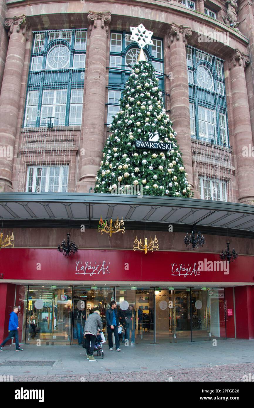 France, Alsace, Strasbourg, Lafayette shopping centre Stock Photo - Alamy