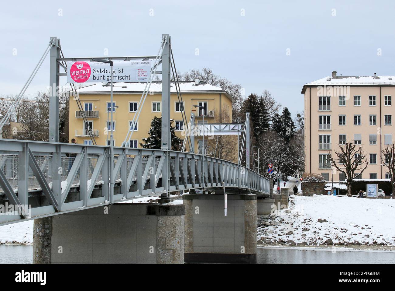 winter in salzburg Stock Photo - Alamy