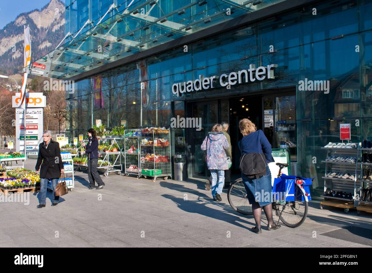 Supermarket, Chur, Switzerland Stock Photo Alamy