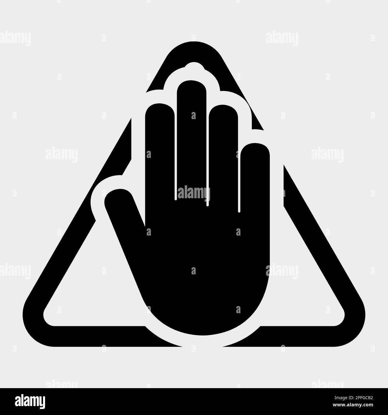 Do Not Entry Symbol Sign Isolate On White Background,Vector