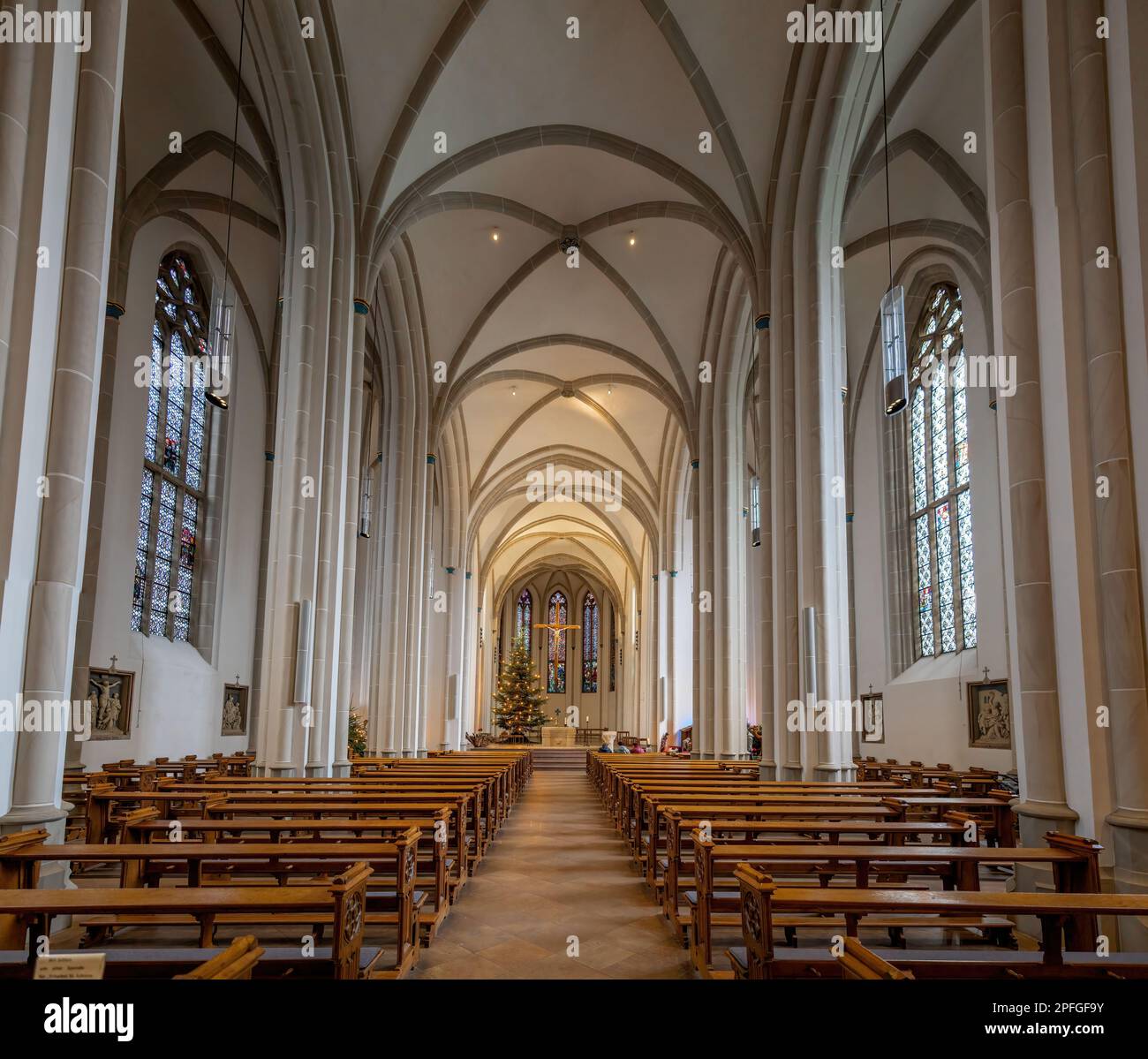 St. John Church (St. Johann) Interior - Bremen, Germany Stock Photo