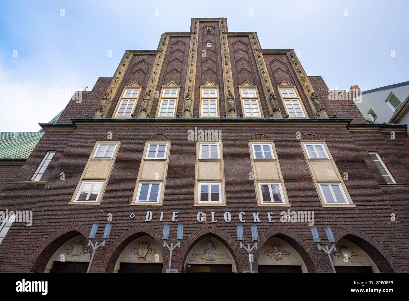 Die Glocke Concert Hall - Bremen, Germany Stock Photo