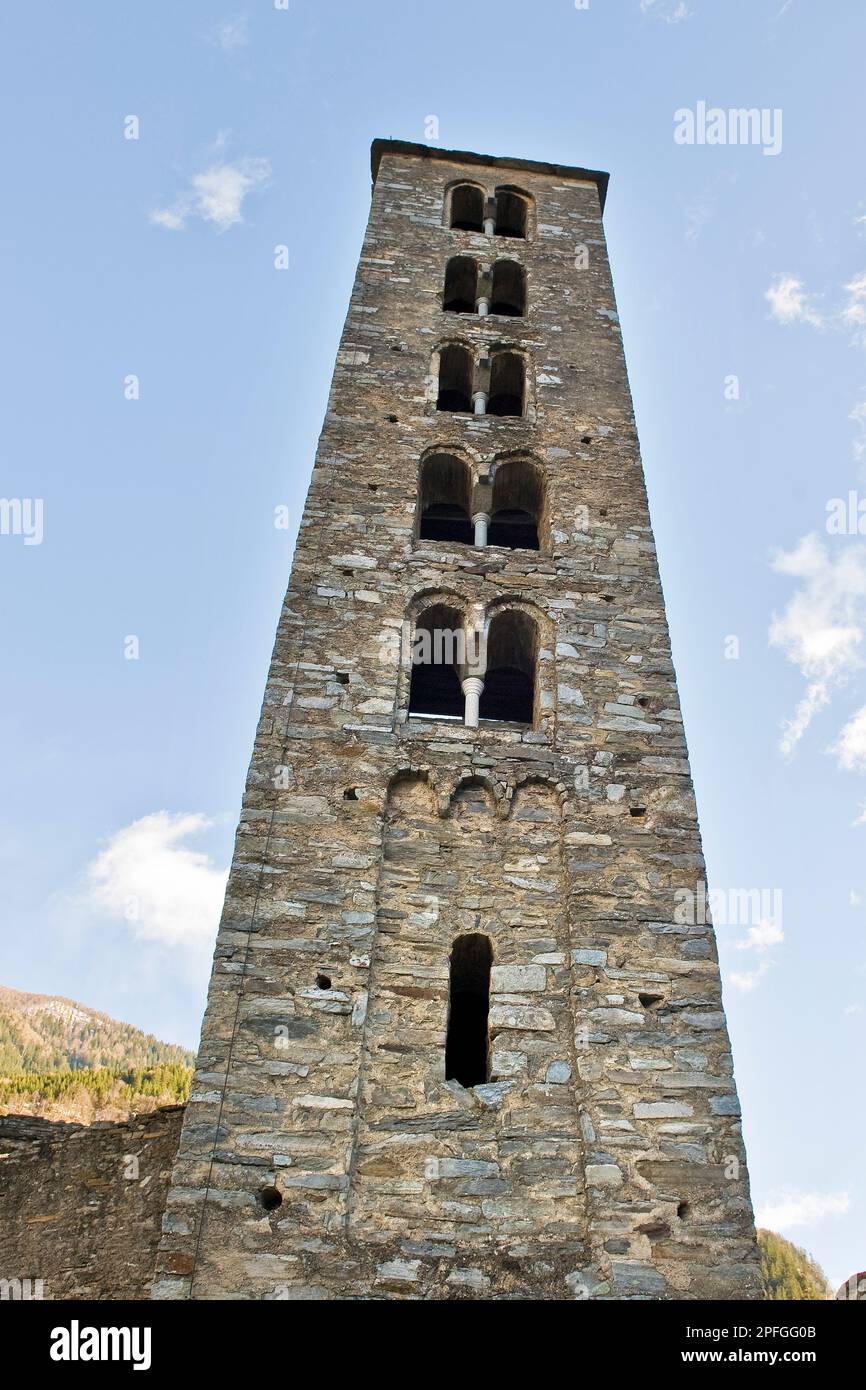 Mesocco castle. Canton Ticino. Switzerland Stock Photo