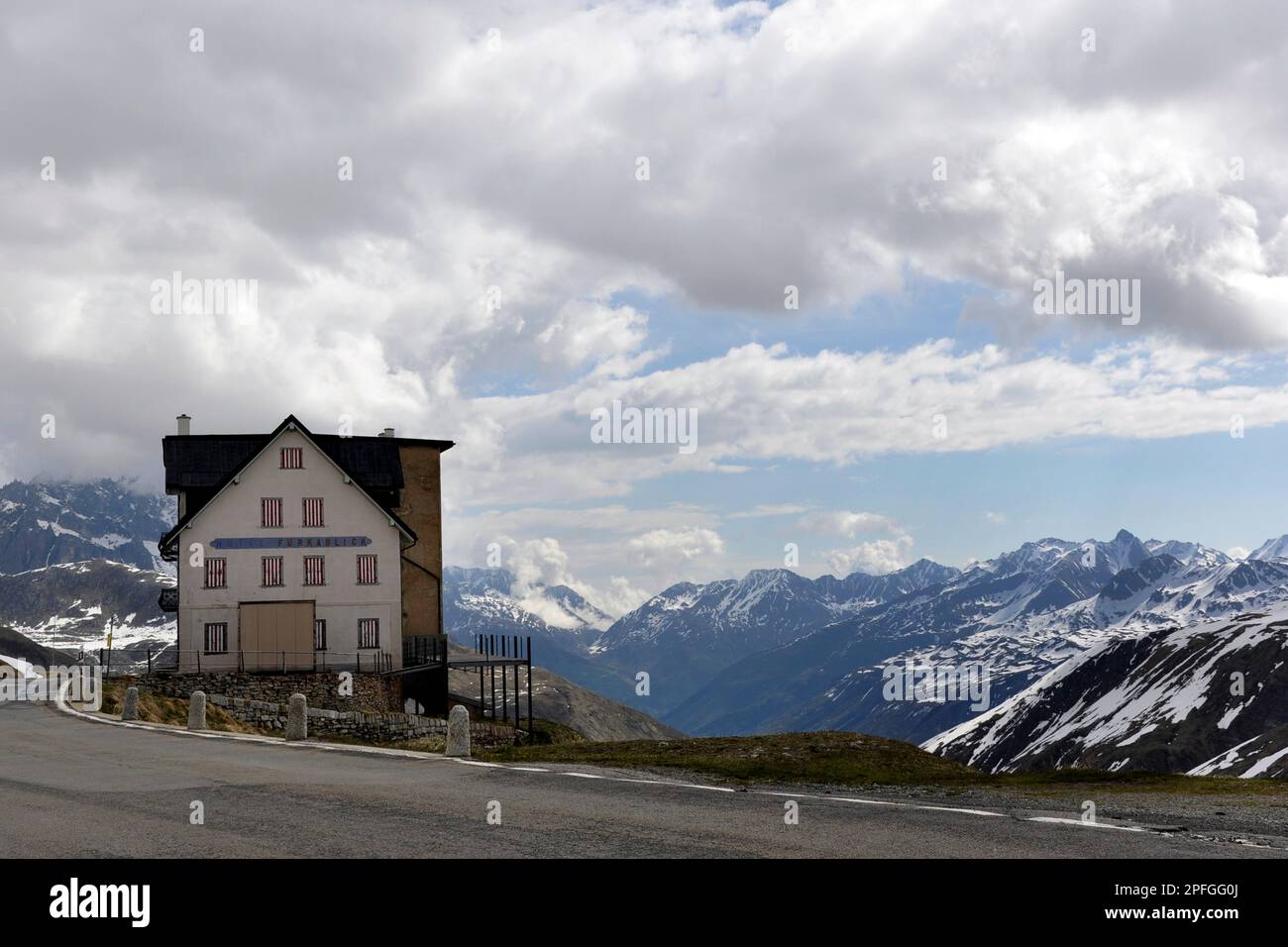 Furka pass, Switzerland Stock Photo