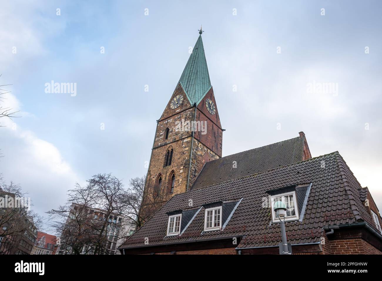 St. Martin Church - Bremen, Germany Stock Photo