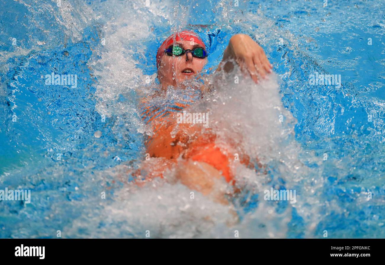 Great Britains Jessica Jane Applegate In Action During The Womens Mc 100m Backstroke Heats On