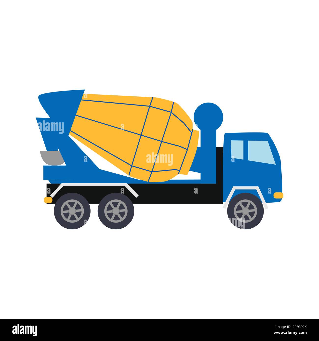 Special machines for construction work. Forklifts, concrete mixer