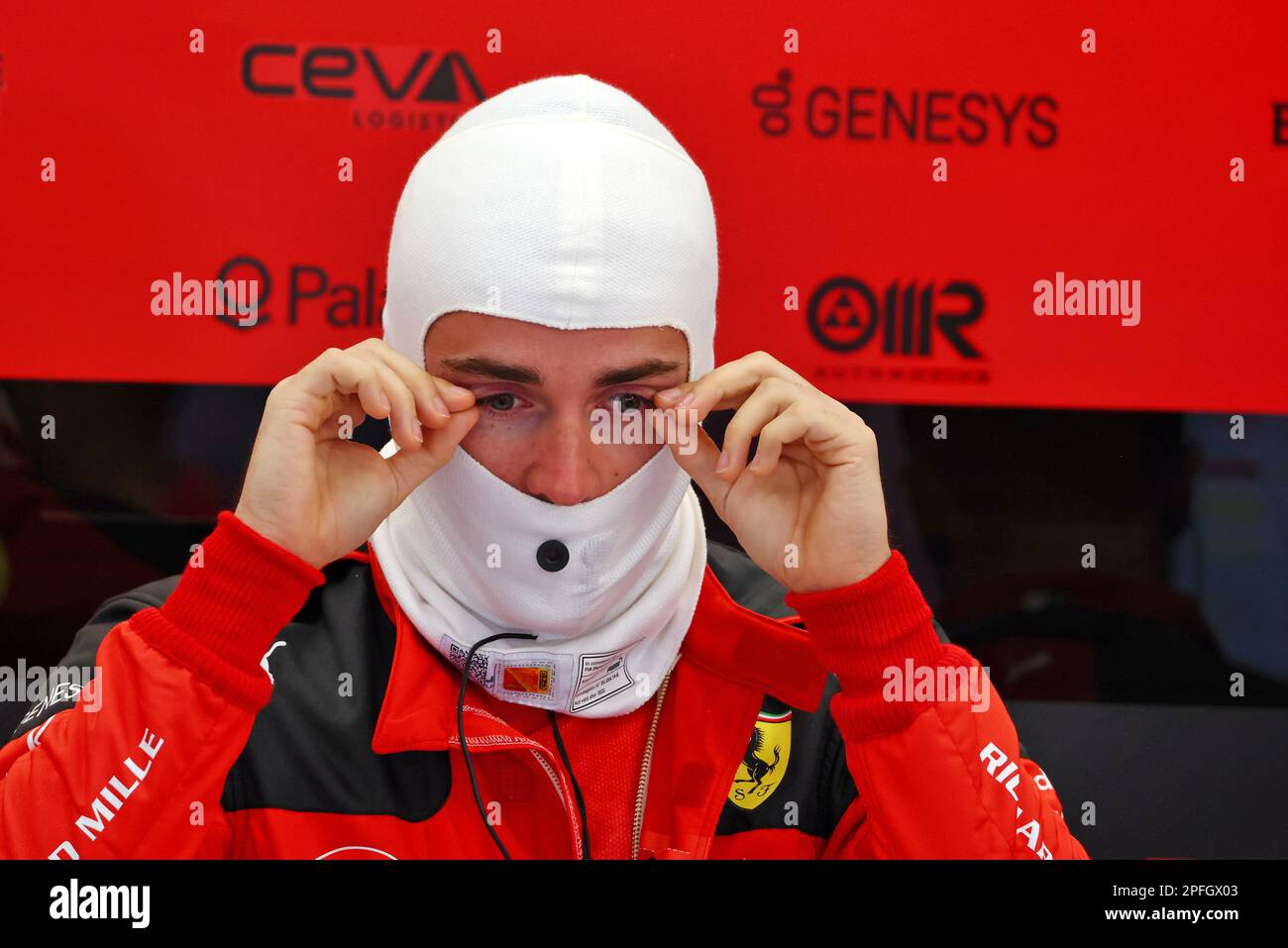 Jeddah, Saudi Arabia. 17th Mar, 2023. Charles Leclerc (MON) Ferrari ...