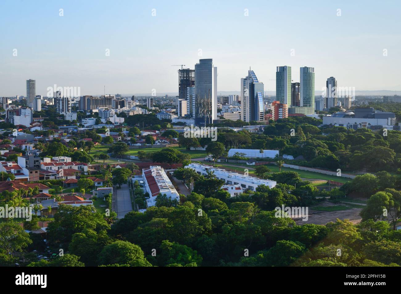 Cityscape of Santa Cruz de la Sierra, Bolivia Stock Photo Alamy