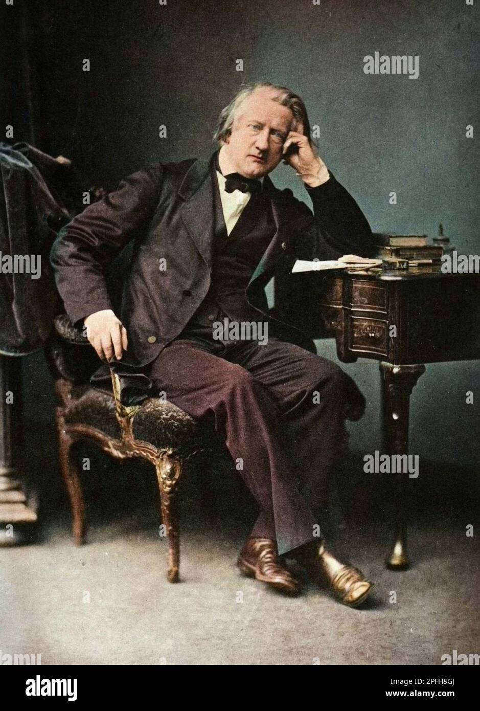 Portrait of Henri Victor Regnault (1810 - 1878) French chemist and physicist Stock Photo