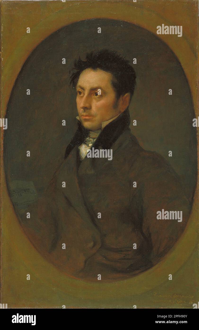 Manuel Quijano 1815 by Francisco de Goya y Lucientes Stock Photo