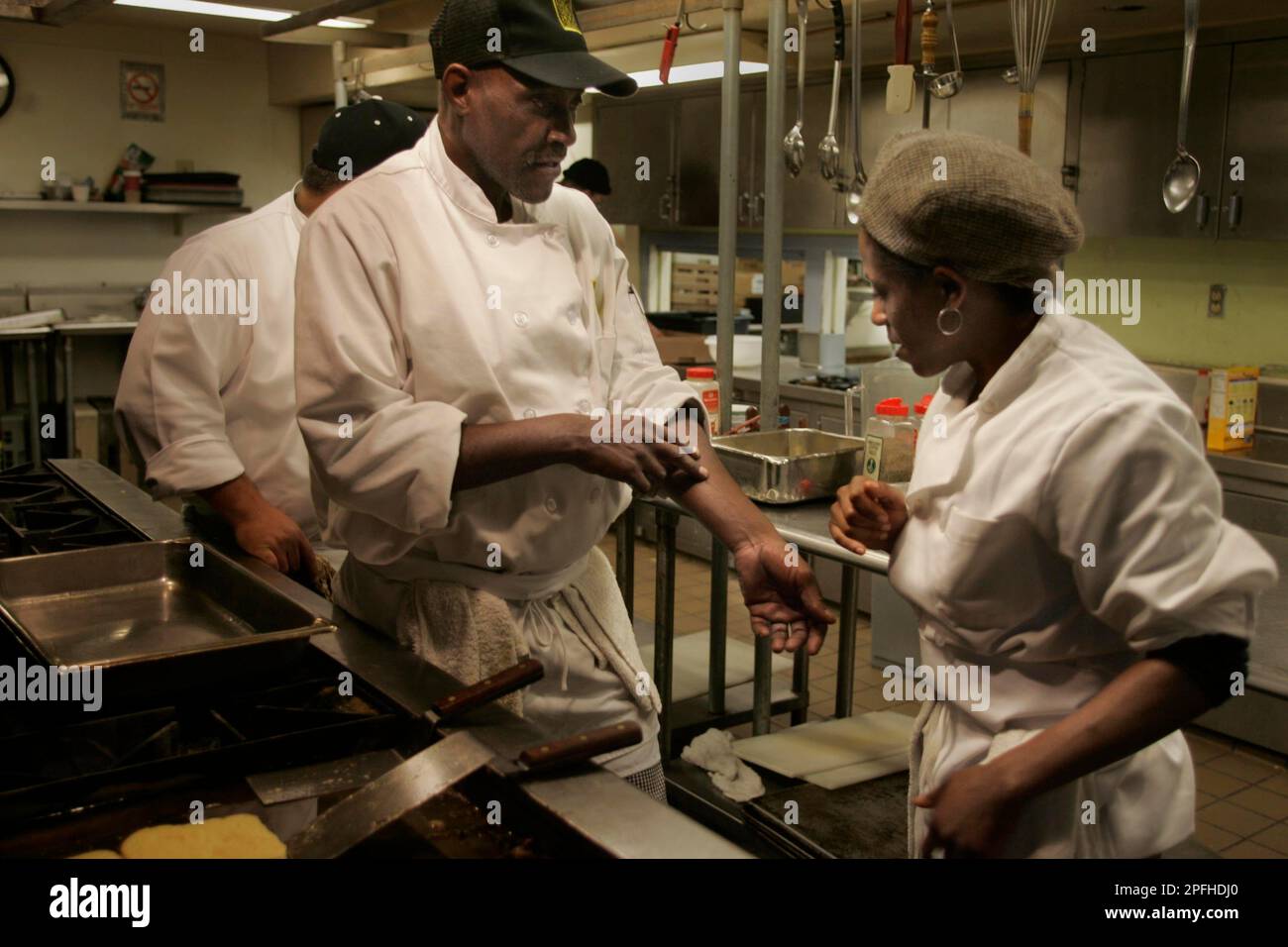 foodbreakfast 061 ls.jpg From left: Vincent Harris and Musie Crawford ...