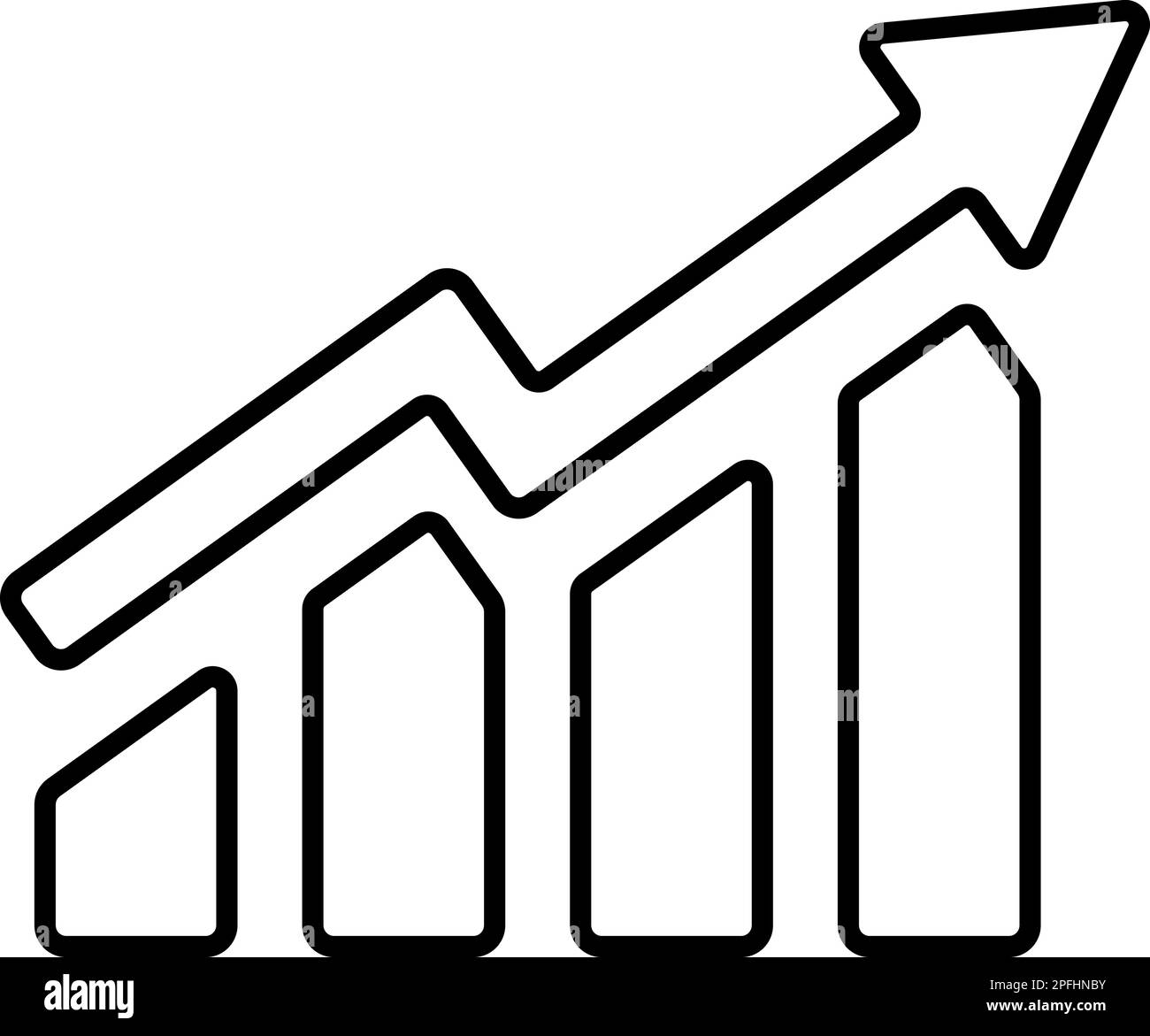 Business concept linear economy Cut Out Stock Images & Pictures - Alamy