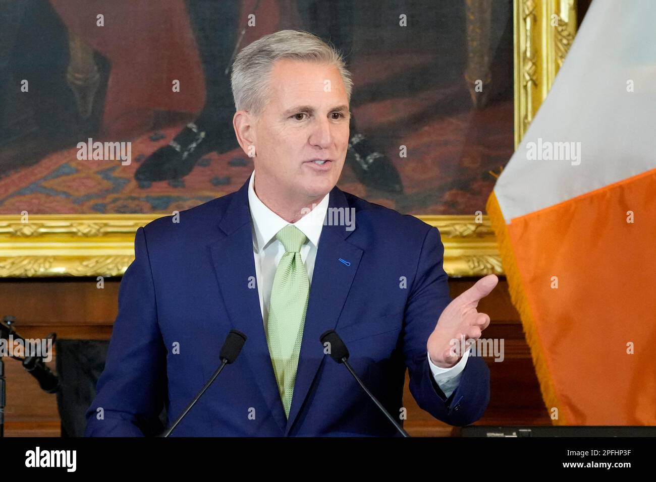House Speaker Kevin McCarthy of Calif., speaks during a Friends of