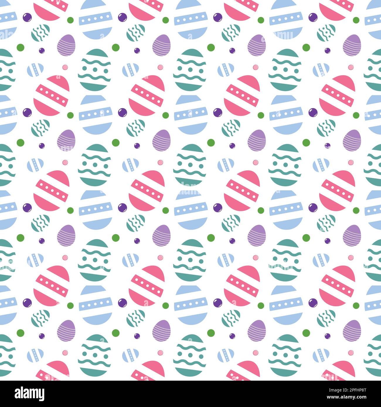 Colorful easter seamless pattern. Easter seamless pattern. Easter pattern. Happy easter. Colorful seamless pattern Stock Vector