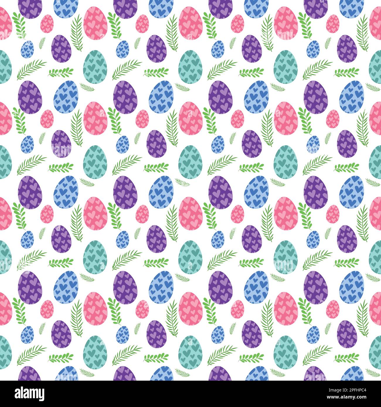 Colorful easter seamless pattern. Easter seamless pattern. Easter pattern. Happy easter. Colorful seamless pattern Stock Vector