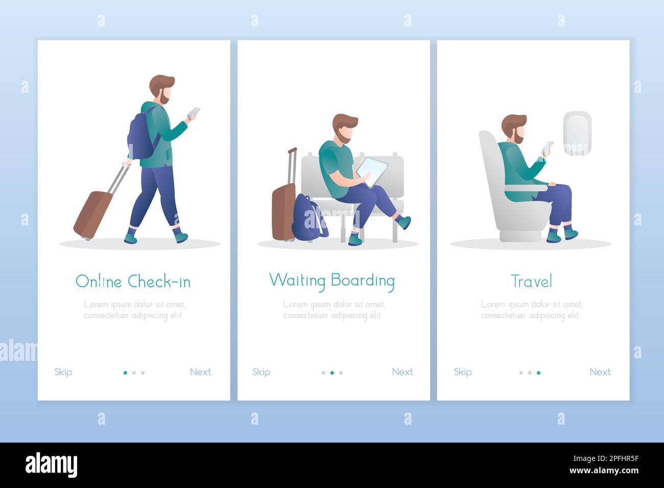 Man waiting payment Stock Vector Images Alamy