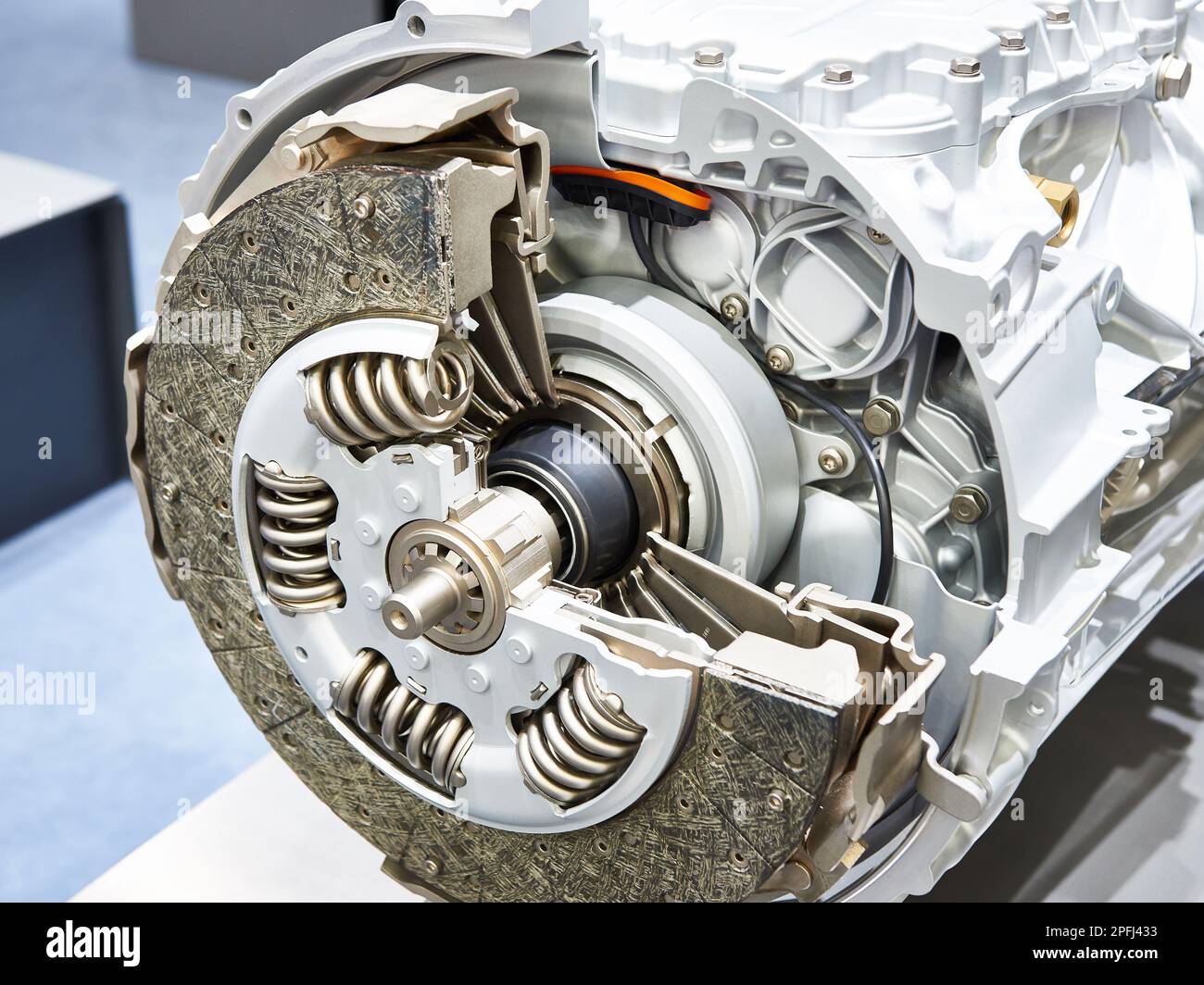 Clutch unit for truck cross section Stock Photo Alamy