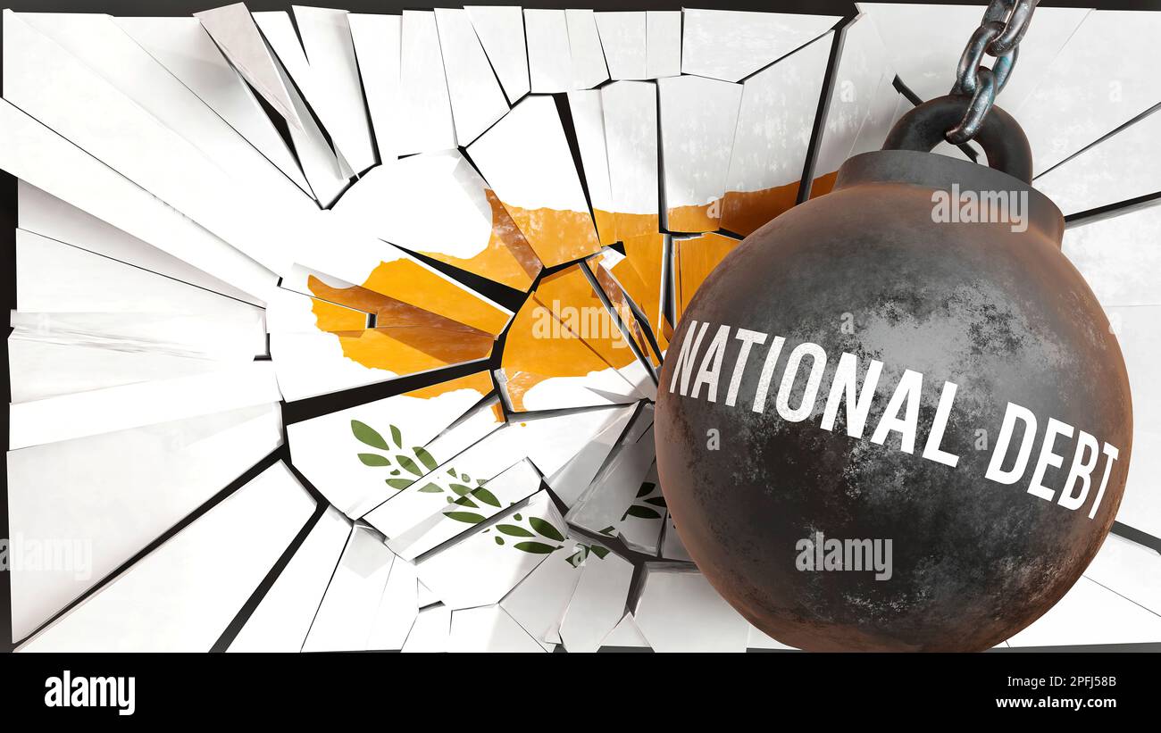 National debt and Cyprus, destroying economy and ruining the nation