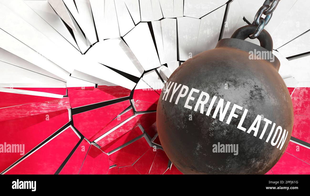 Poland and Hyperinflation that destroys the country and wrecks the economy. Hyperinflation as a
