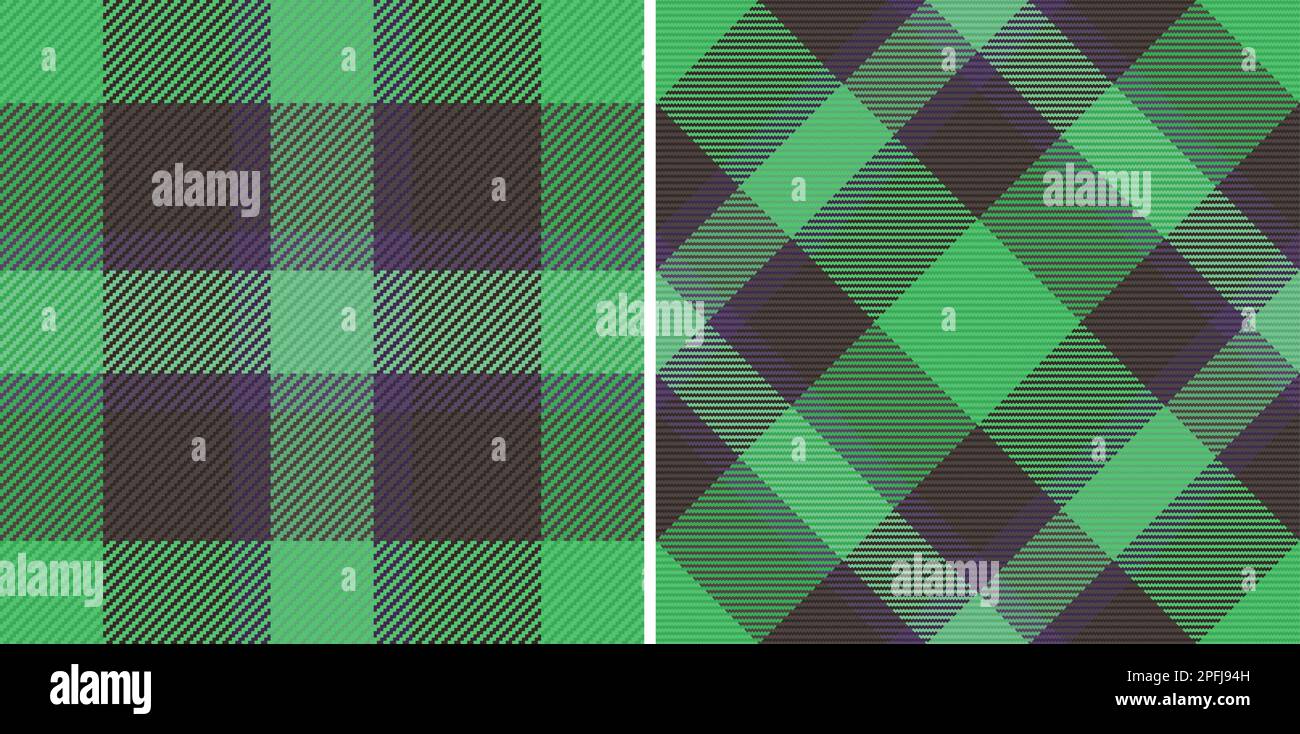 Top check tartan plaid Stock Vector Images - Alamy