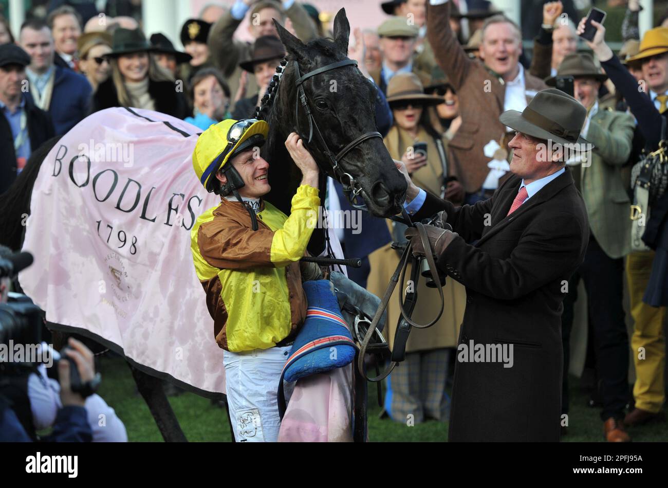 Boodles Cheltenham Gold Cup Jockey Paul Townend and trainer Willie