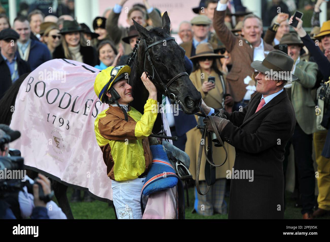 Boodles Cheltenham Gold Cup Jockey Paul Townend and trainer Willie