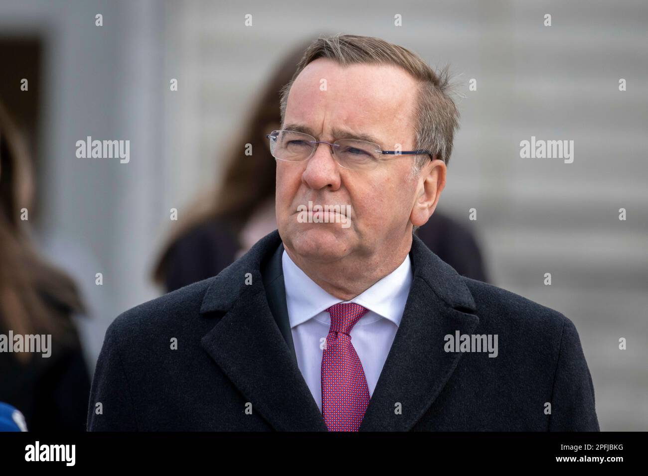 Berlin, Deutschland. 17th Mar, 2023. Federal Defense Minister Boris Pistorius, SPD. Credit: dpa/Alamy Live News Stock Photo