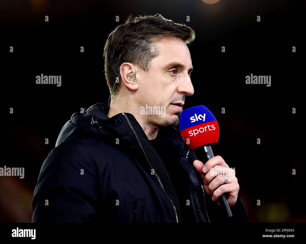 Gary neville sky sports 2023 hi-res stock photography and images - Alamy