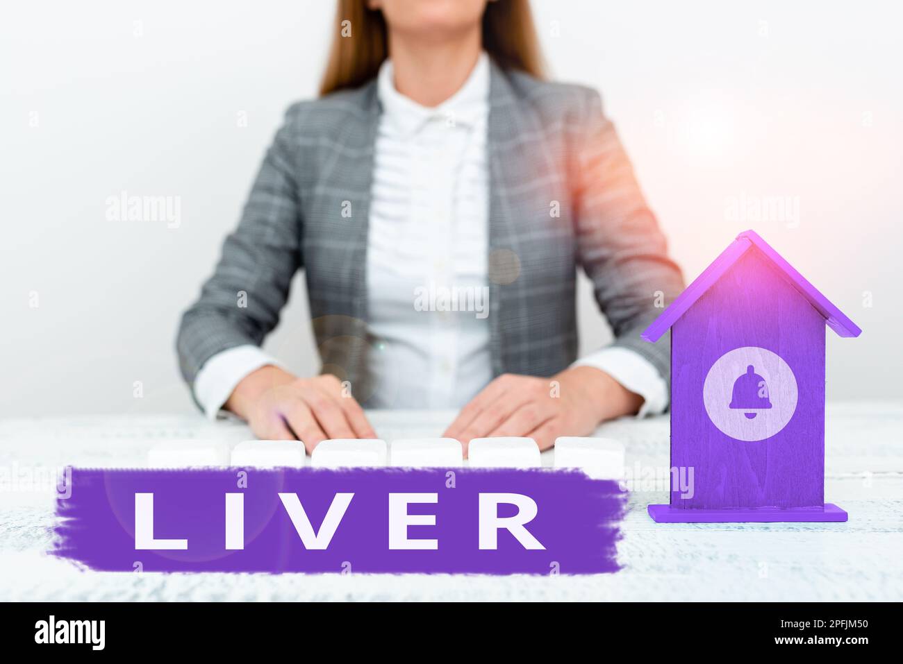 Text showing inspiration Liver. Concept meaning Large lobed glandular