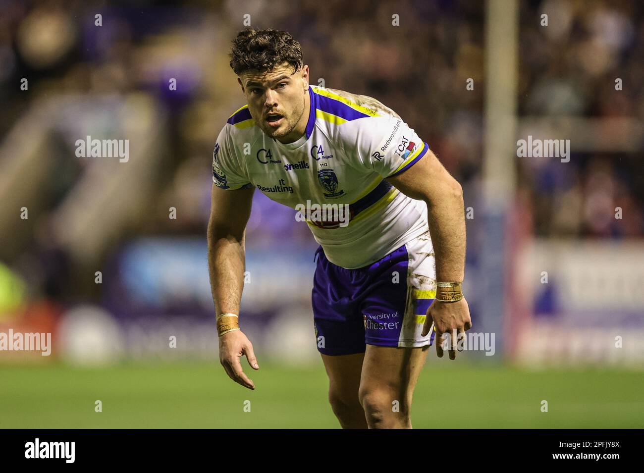 Warrington, UK. 17th Mar, 2023. Joe Philbin #15 of Warrington Wolves ...