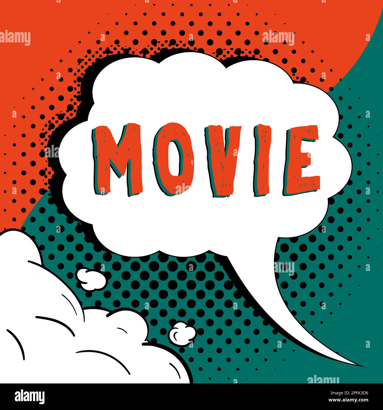Hand writing sign Movie. Word Written on Cinema or television film ...