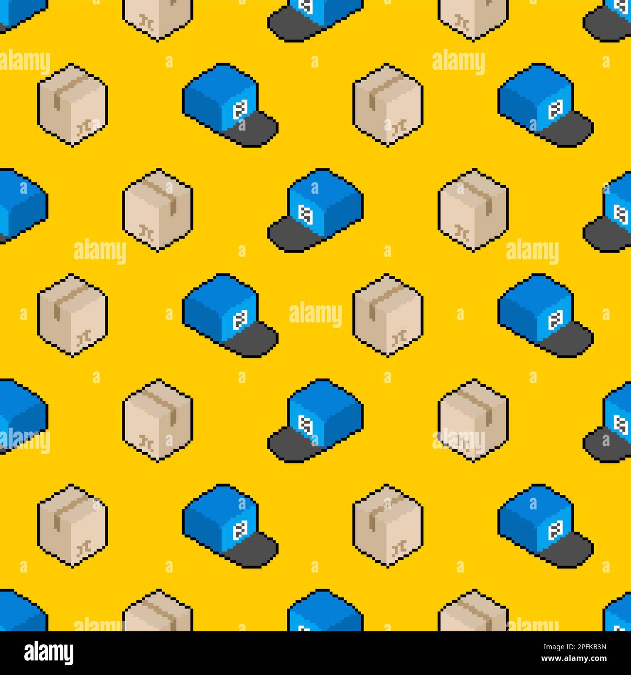 Shipping logistic seamless pattern Stock Vector Images - Alamy