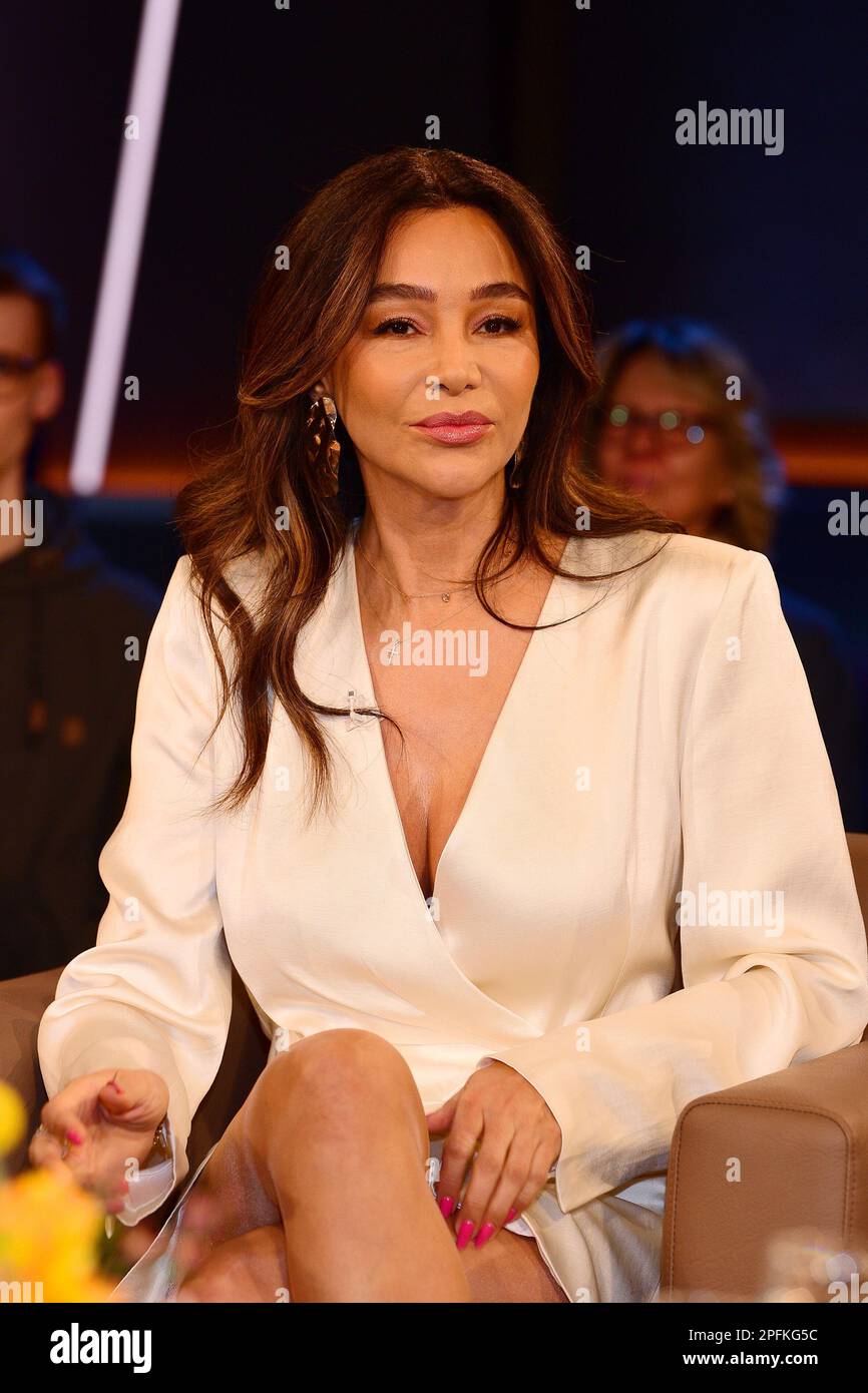 Verona Pooth during the NDR Talk Show at NDR Studios on March 17, 2023 ...