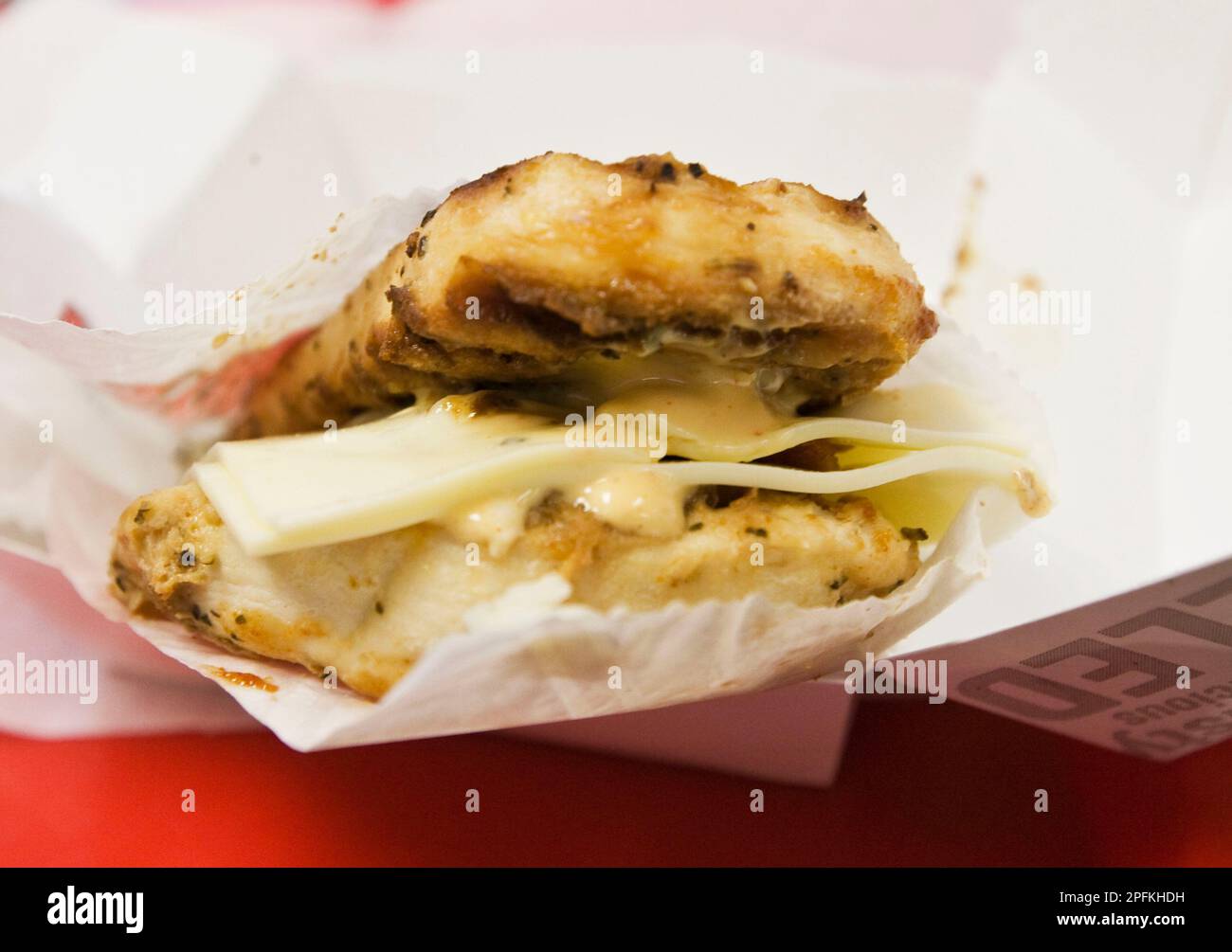 Grilled kfc double down sandwich hi res stock photography and images Alamy