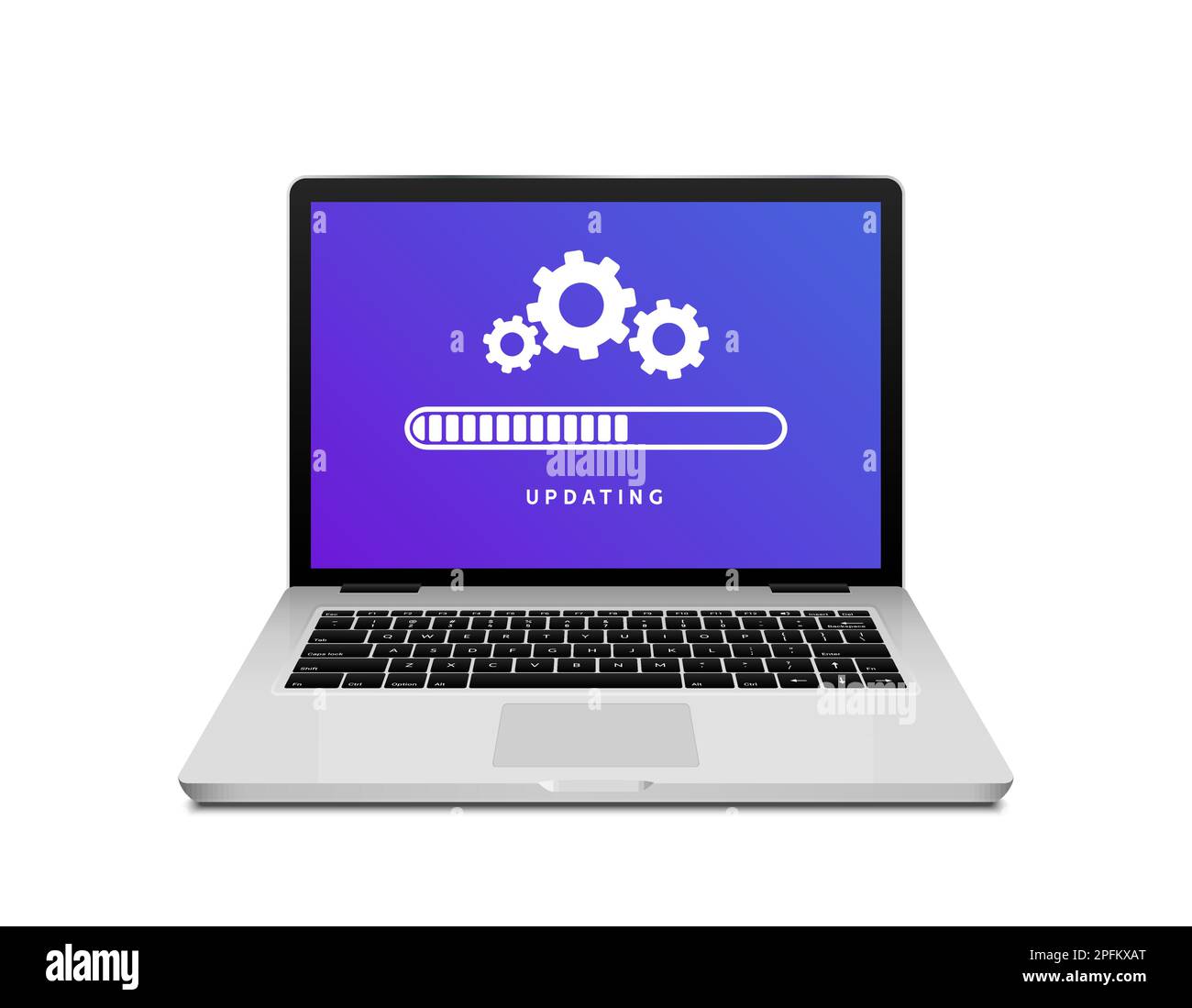 Software update laptop computer upgrade. Load software update system ...