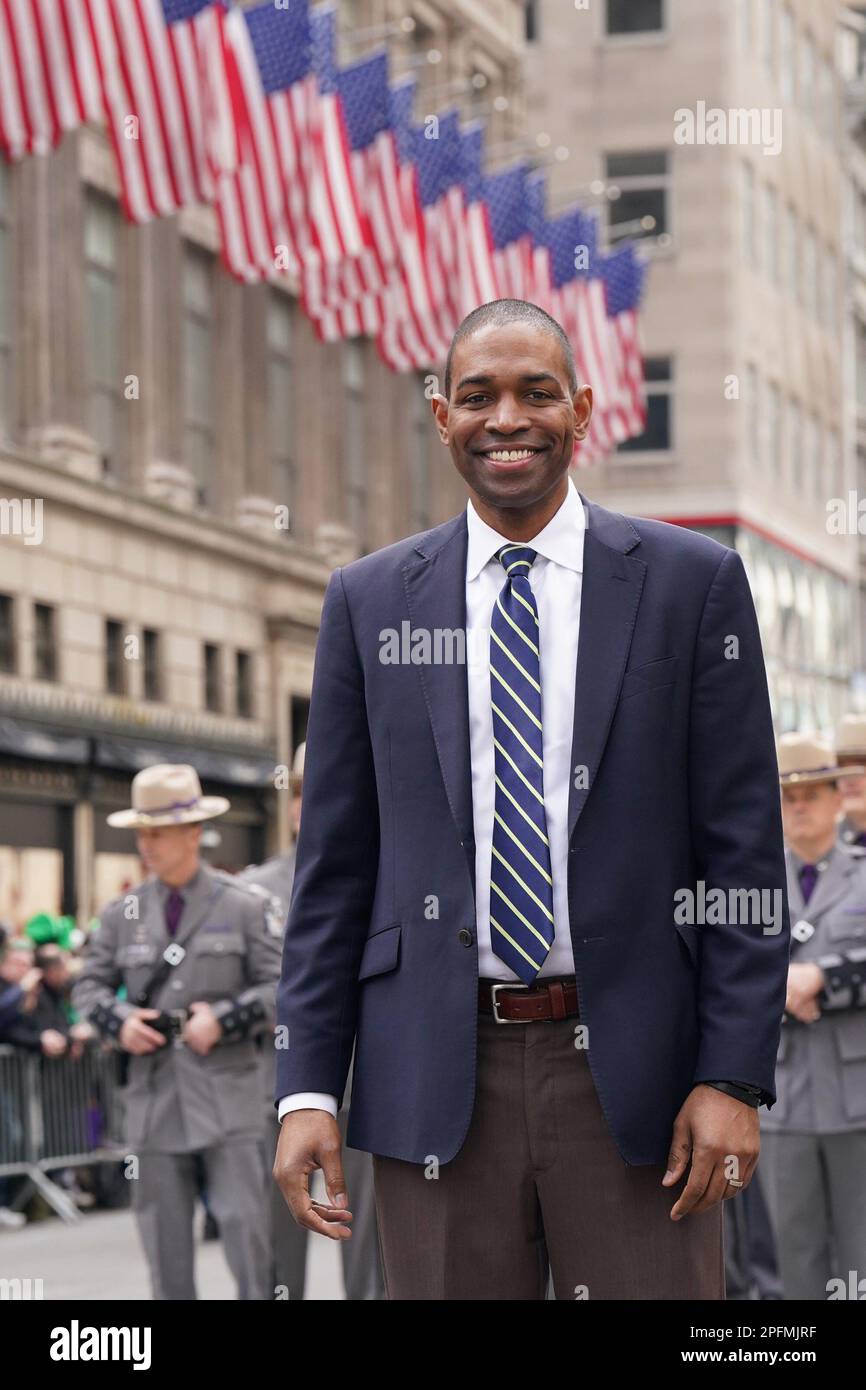 New York, NY, USA. 17th Mar, 2023. Antonio Delgado at a public