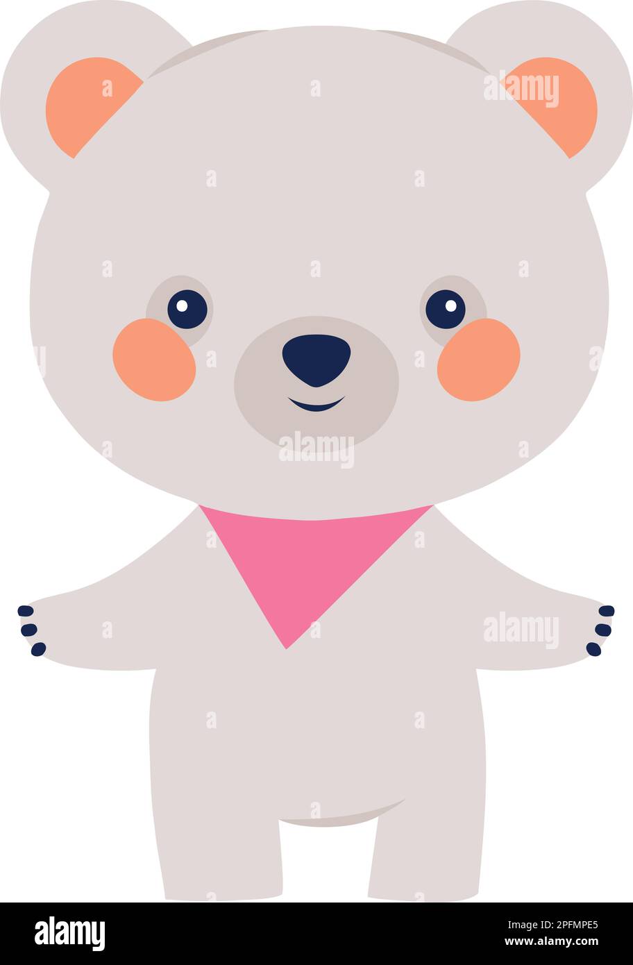 cute and little polar bear Stock Vector Image & Art - Alamy