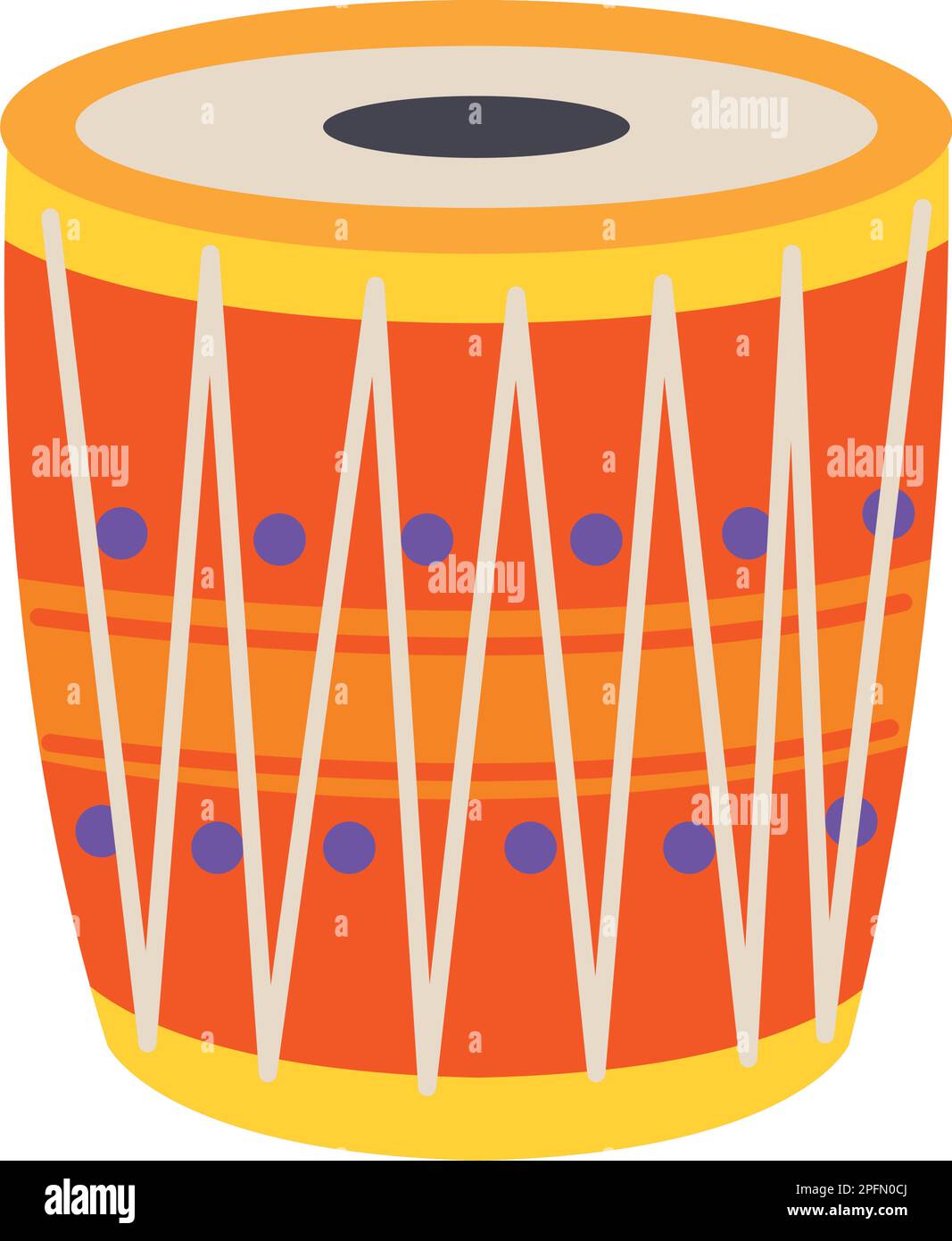 indian culture drum Stock Vector Image & Art - Alamy