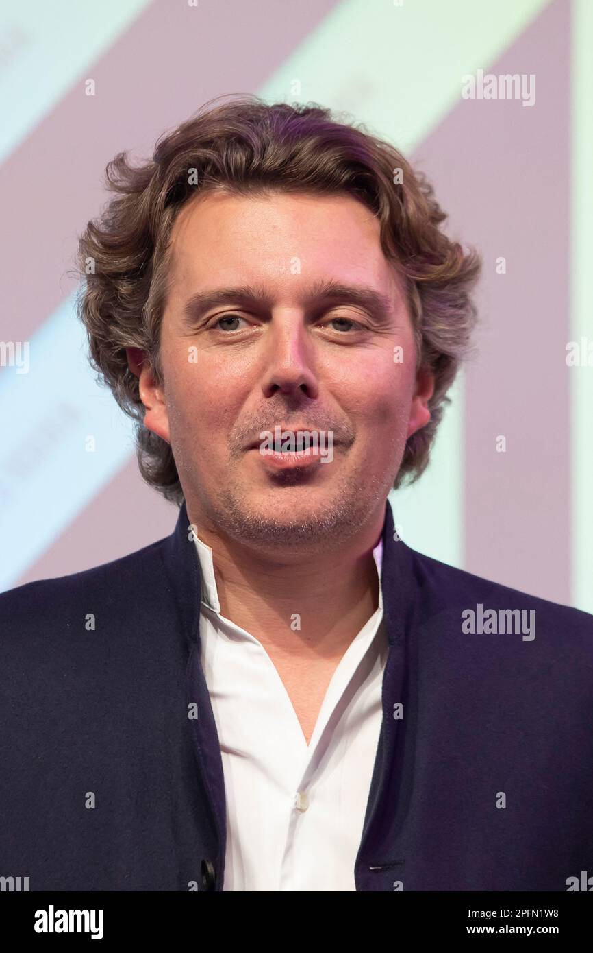 Lille, France. 17th Mar, 2023. Alex Vizorek attends the opening ceremony during the Series Mania