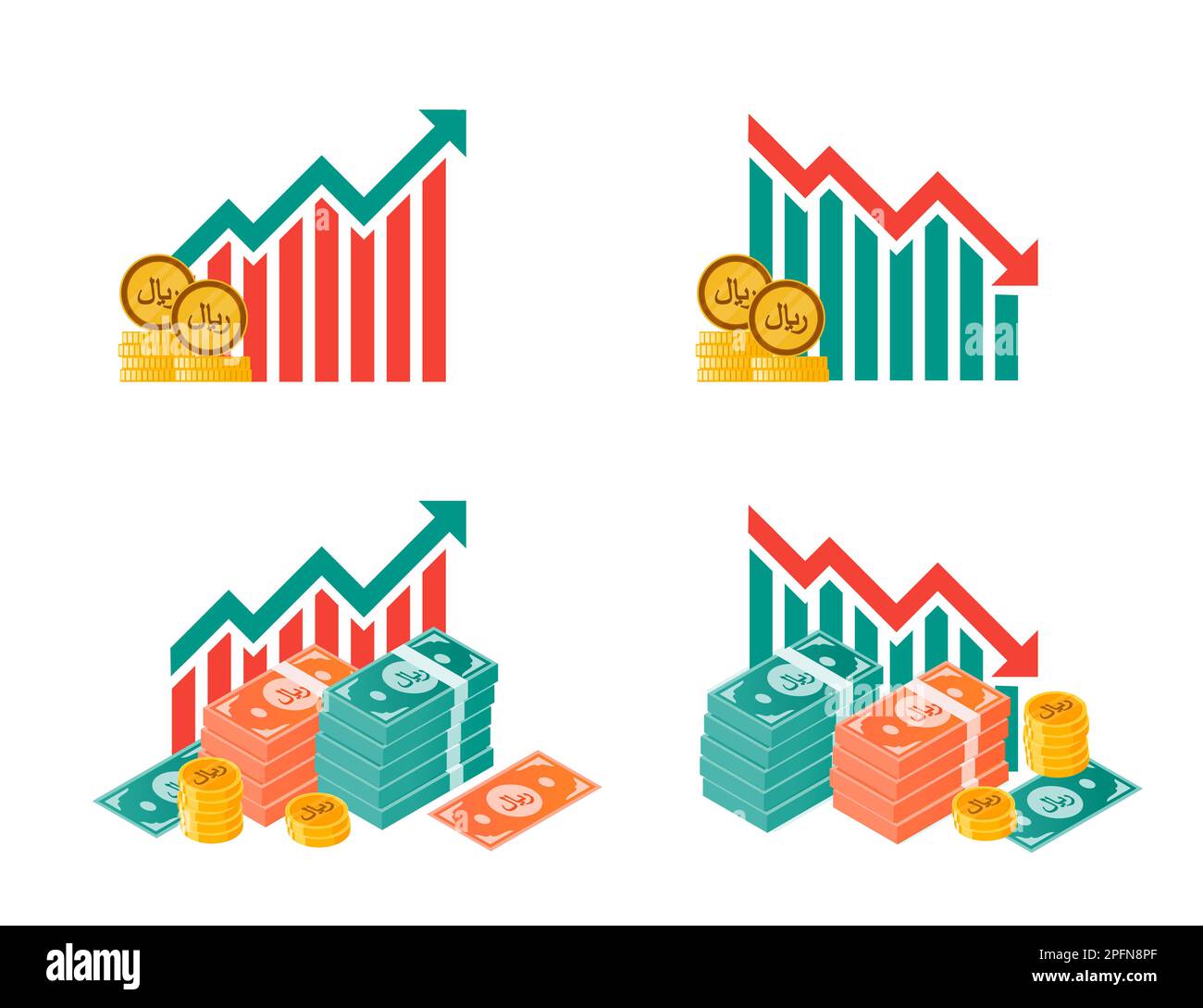 Saudi arabia graph hi-res stock photography and images - Alamy