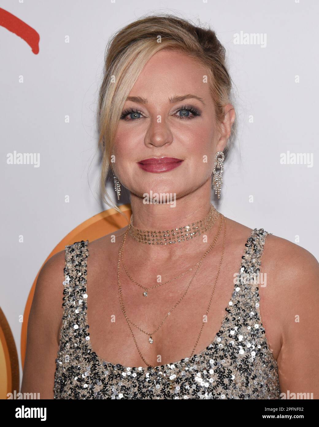 March 17, 2023, Los Angeles, California, United States: Sharon Case attends CBS and Sony Pictures 50 Year Anniversary of ''The Young and The Restless' (Credit Image: © Billy Bennight/ZUMA Press Wire) EDITORIAL USAGE ONLY! Not for Commercial USAGE! Stock Photo